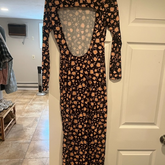 NOO-paris long sleeve printed dress - Picture 6 of 7